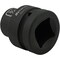 Dynamic 1" Drive Standard Socket, Black Phosphate, Tools 3/4" X 1" Drive, 6 Point Standard Length D025324 - alternate 2